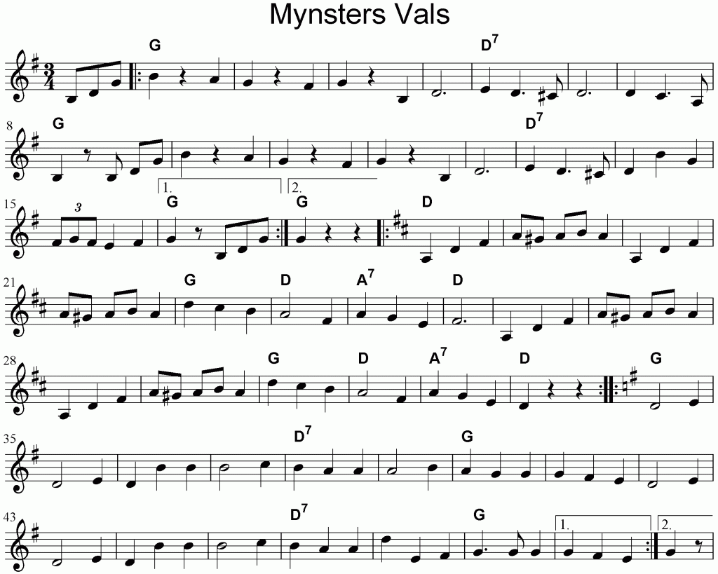 018 Munsters vals