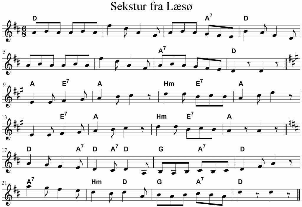 236 Sekstur fra laesoe