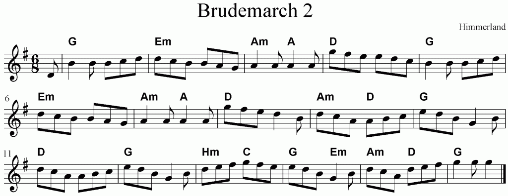 243 brudemarch 2