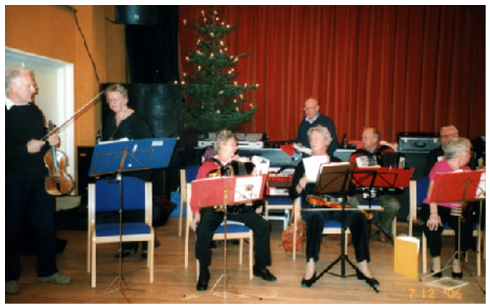 2006 Juleafslutning. Foto Birthe Frederiksen