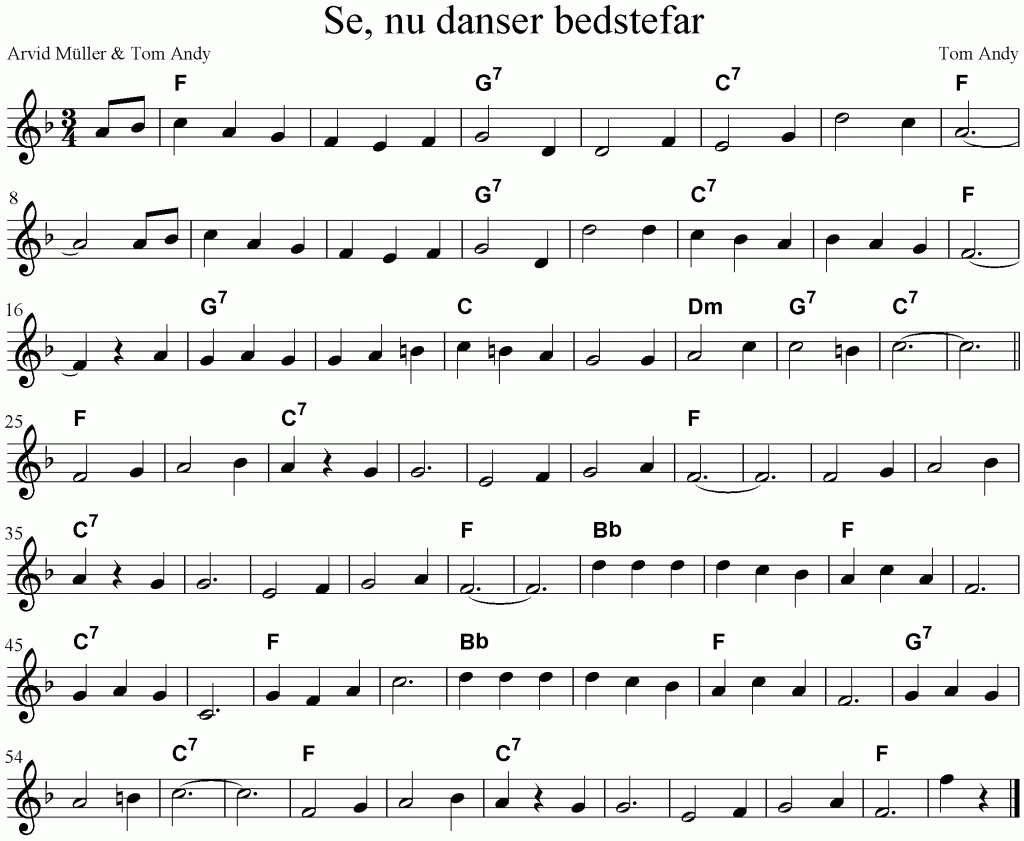 se nu danser bedstefar Side 1