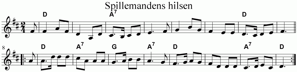 spillemandens hilsen